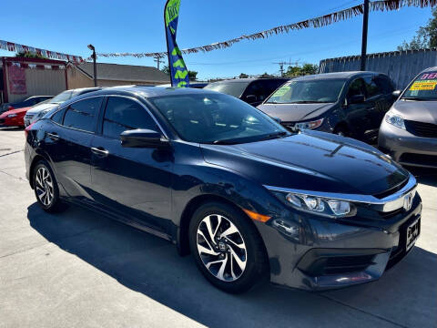 2016 Honda Civic for sale at Fat City Auto Sales in Stockton CA