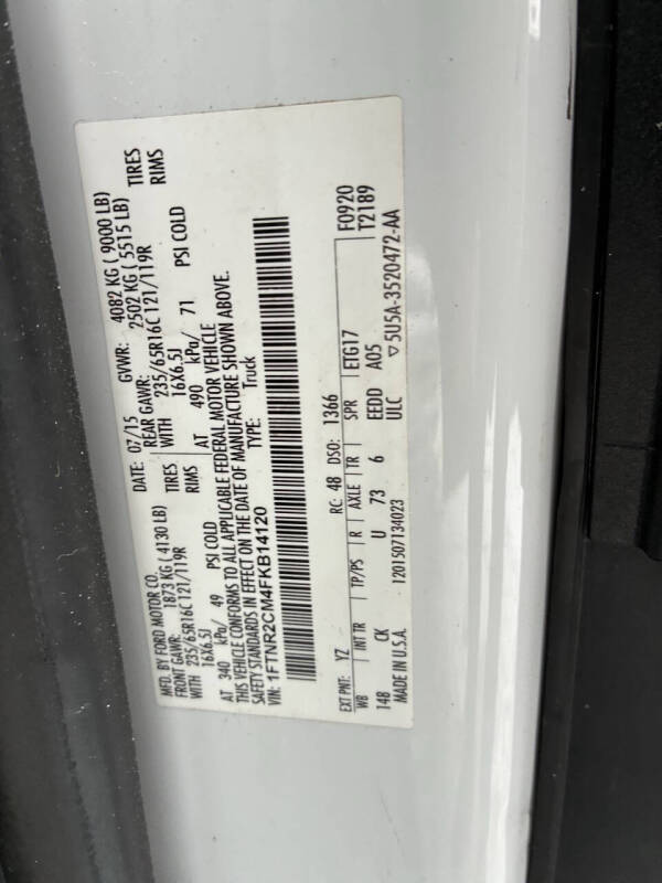 2015 Ford Transit 250