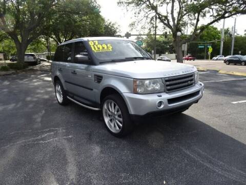 2007 Land Rover Range Rover Sport for sale at DONNY MILLS AUTO SALES in Largo FL