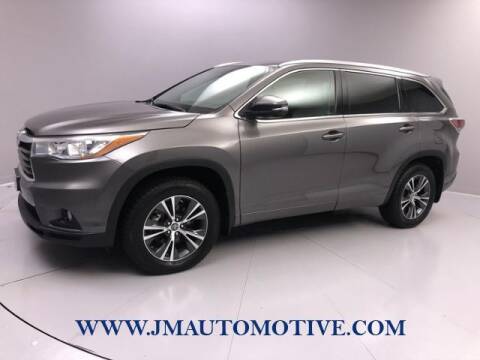 2016 Toyota Highlander for sale at J & M Automotive in Naugatuck CT