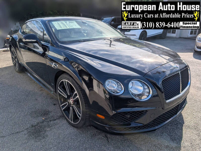 2016 Bentley Continental GT S's photo