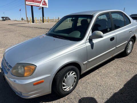 2004 Hyundai Accent for sale at PYRAMID MOTORS - Pueblo Lot in Pueblo CO