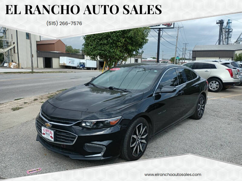 2016 Chevrolet Malibu for sale at El Rancho Auto Sales in Des Moines IA
