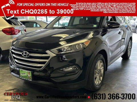 2018 Hyundai Tucson for sale at CERTIFIED HEADQUARTERS in Saint James NY