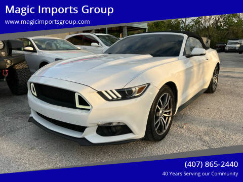 2017 Ford Mustang for sale at Magic Imports Group in Longwood FL