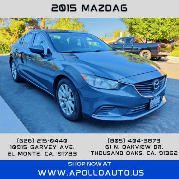 2015 Mazda MAZDA6 for sale at Apollo Auto El Monte in El Monte CA