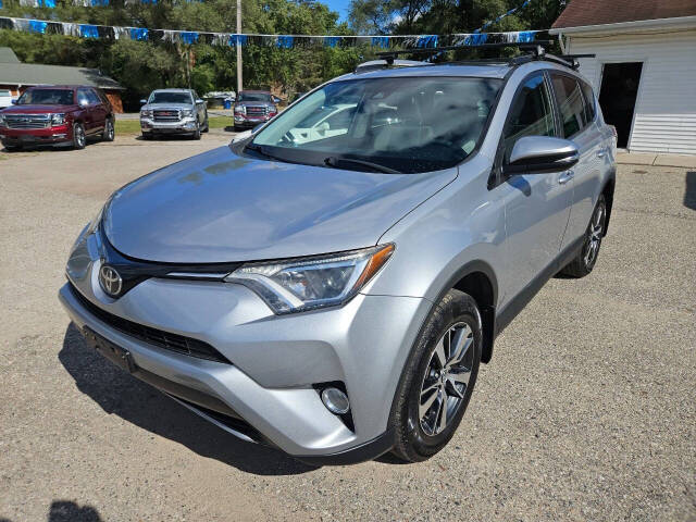 2017 Toyota RAV4 for sale at DANGO AUTO SALES in HOWARD CITY, MI