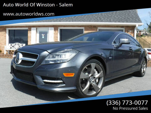 2012 Mercedes-Benz CLS for sale at Auto World Of Winston - Salem in Winston Salem NC