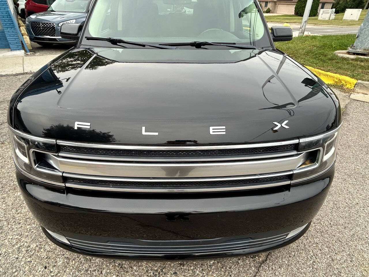 2015 Ford Flex for sale at ONE PRICE AUTO in Mount Clemens, MI