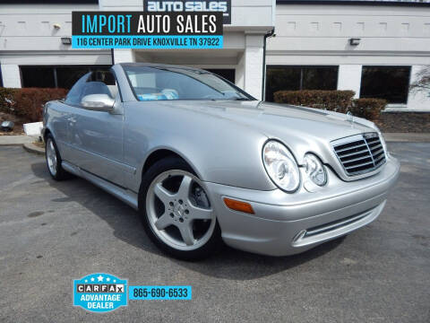 2002 Mercedes-Benz CLK for sale at IMPORT AUTO SALES in Knoxville TN