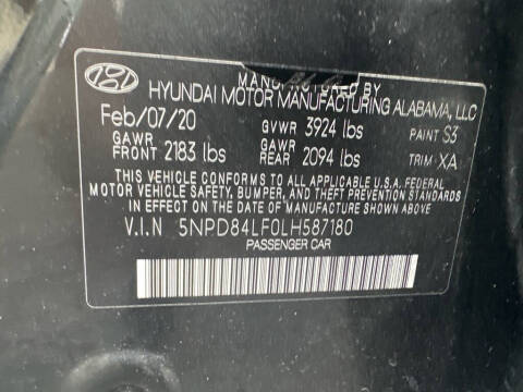 2020 Hyundai Elantra