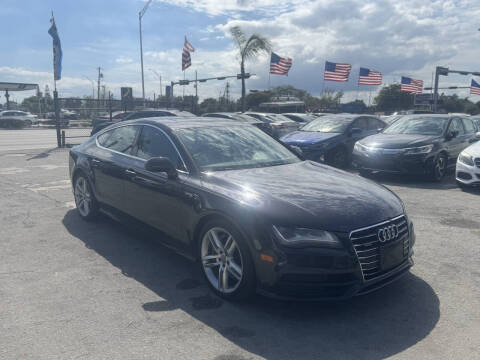 2012 Audi A7 for sale at America Auto Wholesale Inc in Miami FL