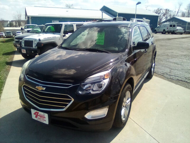 2016 Chevrolet Equinox for sale at Four Guys Auto in Cedar Rapids IA