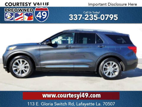 2020 Ford Explorer for sale at Courtesy Value Pre-Owned I-49 in Lafayette LA
