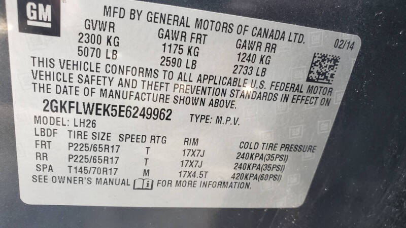 2014 GMC Terrain SLE-2