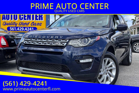 2016 Land Rover Discovery Sport for sale at PRIME AUTO CENTER in Palm Springs FL