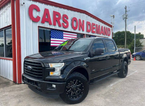 2015 Ford F-150 for sale at Cars On Demand 2 in Pasadena TX