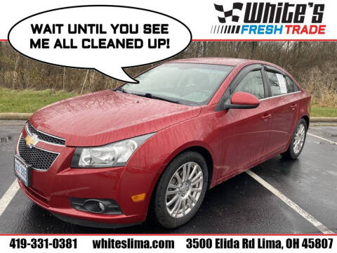 2012 Chevrolet Cruze for sale at White's Honda Toyota of Lima in Lima OH