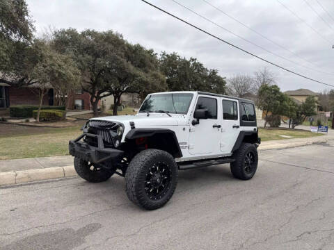 2015 Jeep Wrangler Unlimited for sale at First Gear Automotive in San Antonio TX