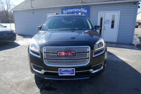2014 GMC Acadia for sale at SCHERERVILLE AUTO SALES in Schererville IN