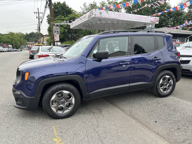 Used 2017 Jeep Renegade Sport with VIN ZACCJAAB3HPF03236 for sale in Paterson, NJ