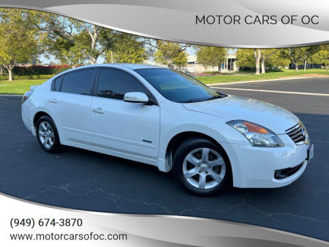 2008 Nissan Altima Hybrid for sale at Motor Cars of OC in Costa Mesa CA