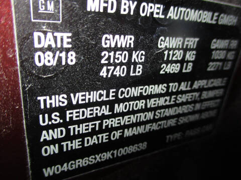 2019 Buick Regal Sportback Essence