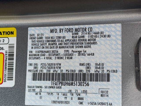 2021 Ford Mustang EcoBoost Premium