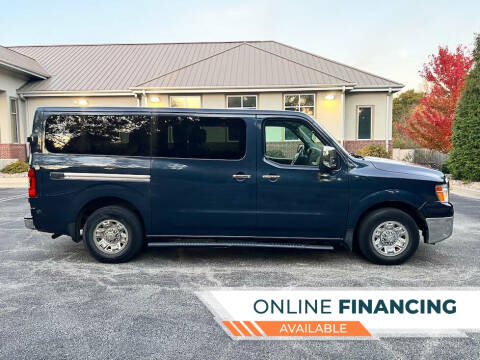 2016 Nissan NV 3500 HD SL