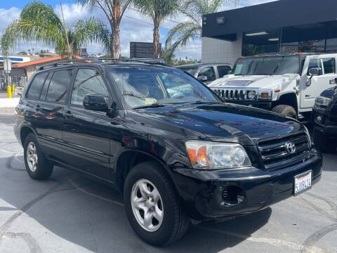 2004 Toyota Highlander for sale at Automaxx Of San Diego in Spring Valley CA