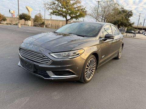 2018 Ford Fusion Energi for sale at Ron Motor LLC in San Antonio TX