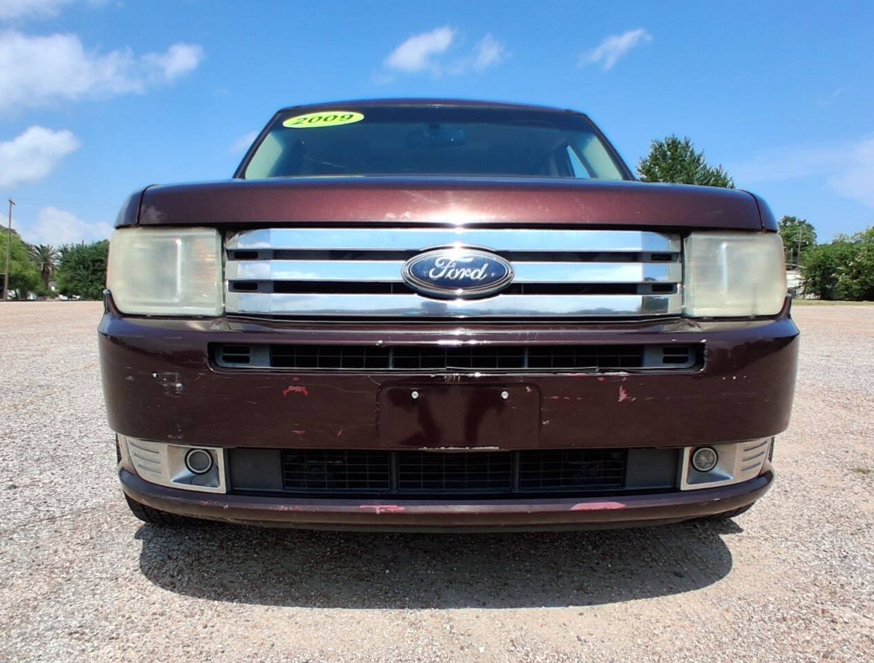 Red 2009 Ford Flex SEL SEL Crossover 4dr 2