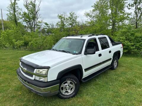 2004 Chevrolet Avalanche for sale at NELLYS AUTO SALES in Souderton PA