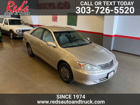 2003 Toyota Camry for sale at Red's Auto and Truck in Longmont CO
