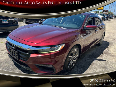 2019 Honda Insight for sale at Cresthill Auto Sales Enterprises LTD in Crest Hill IL