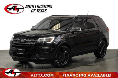 2018 Ford Explorer for sale at AUTO LOCATORS OF TEXAS in Plano TX