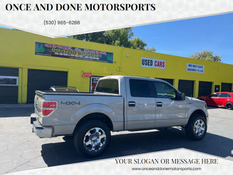 2010 Ford F-150 for sale at Once and Done Motorsports in Chico CA