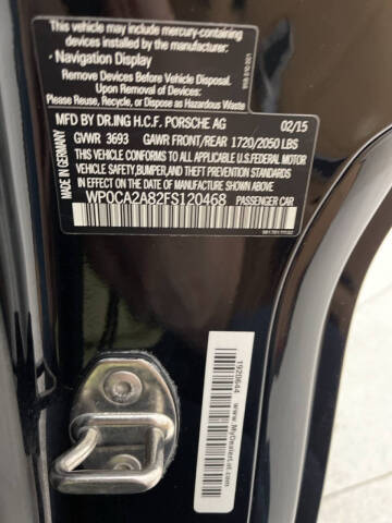 2015 Porsche Boxster