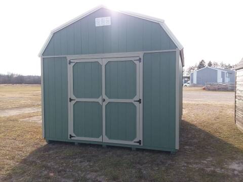2022 BMB PORTABLE BUILDING'S 12x16 LOFTED BARN for sale at Dave's Auto Sales & Service in Weyauwega WI