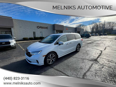 2022 Honda Odyssey for sale at Melniks Automotive in Berea OH