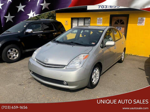 2005 Toyota Prius for sale at Unique Auto Sales in Marshall VA