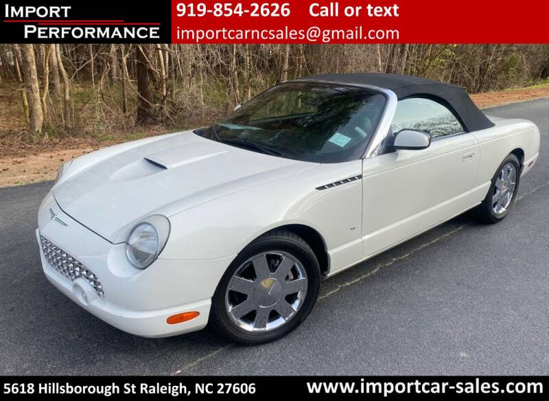 2003 Ford Thunderbird for sale at Import Performance Sales in Raleigh NC