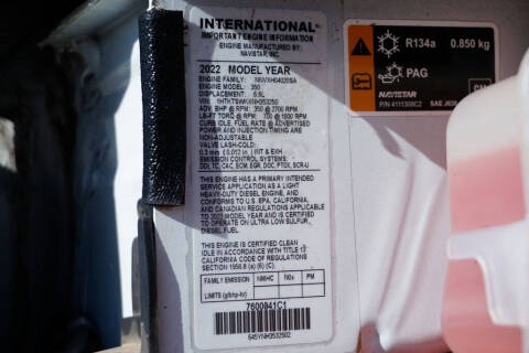 2022 International CV515
