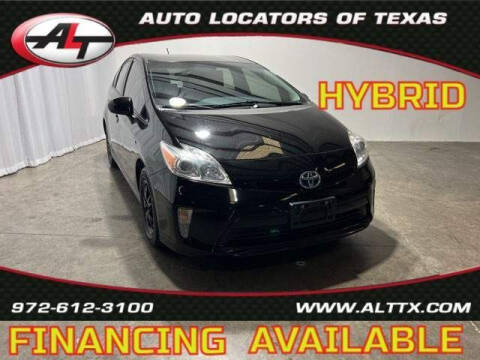 2014 Toyota Prius for sale at AUTO LOCATORS OF TEXAS in Plano TX