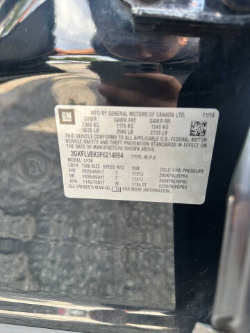 2015 GMC Terrain SLE-1