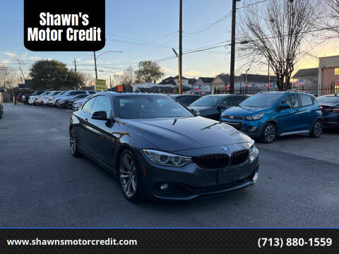 2015 BMW 4 Series for sale at Shawn's Motor Credit in Houston TX