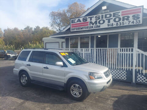 2004 Honda Pilot for sale at EASTSIDE MOTORS in Tulsa OK