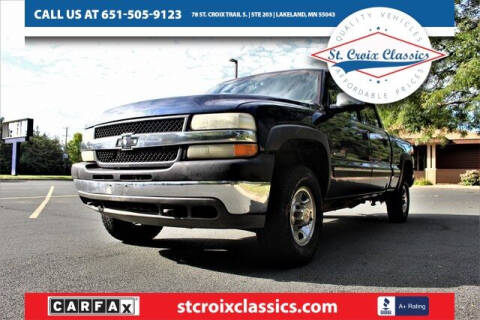 2001 Chevrolet Silverado 2500HD for sale at St. Croix Classics in Lakeland MN