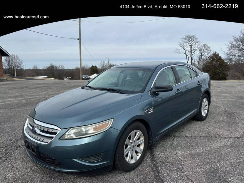 2010 Ford Taurus for sale at Basic Auto Sales in Arnold MO