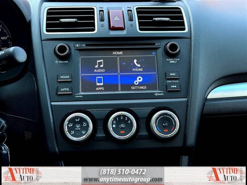 2016 Subaru Impreza 2.0i